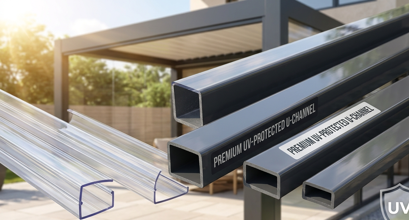 Premium UV-Protected U-Channel