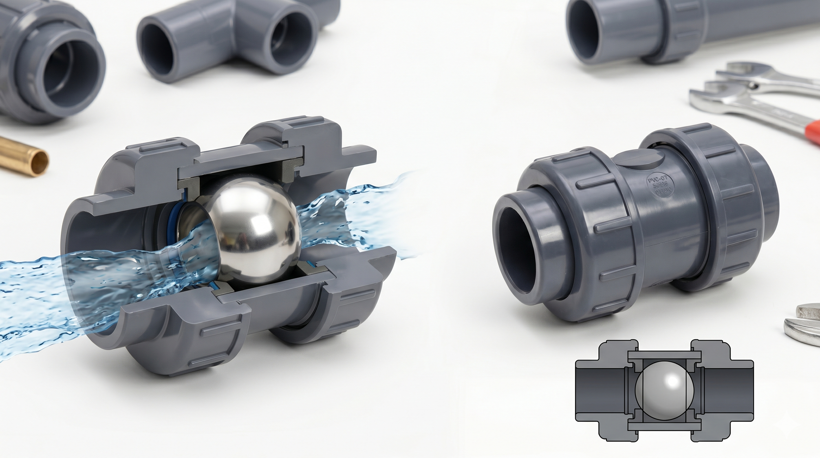 PVC Check Valve